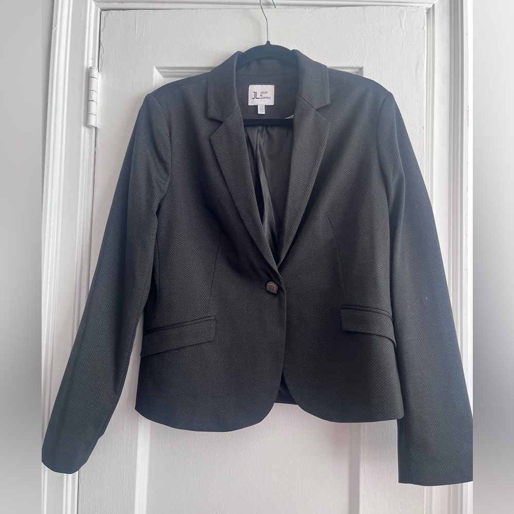 Jules & Leopold Charcoal Blazer